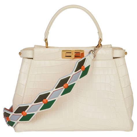 fendi sac peekaboo|fendi peekaboo crocodile.